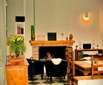Boutique Hotel Residencia Fundador - Entspannen am Kamin