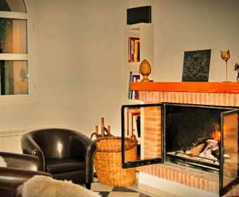 Boutique Hotel Residencia Fundador- Kaminzimmer
